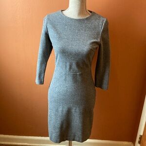 FRNCH gray form-fitting dress